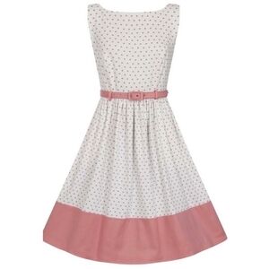 Collectif Brielle Love Heart Swing Dress